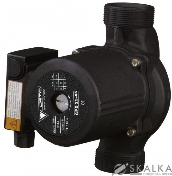 На фото Насос циркуляционный Forte GPD 25-4S-130 (35525)