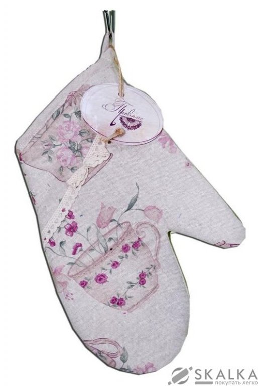 Рукавичка Прованс Cups с кружевом (.003721) На фото Рукавичка Прованс Cups с кружевом (.003721)