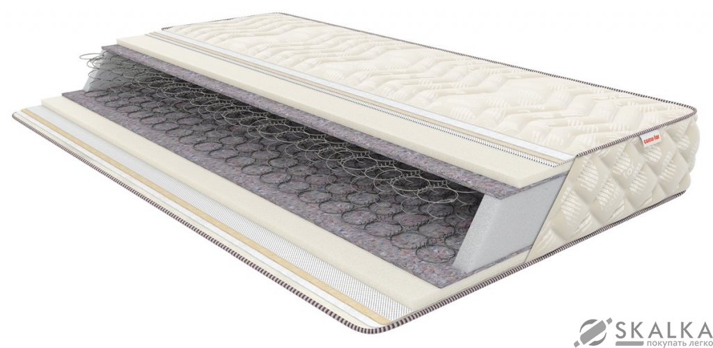 На фото Матрас Come-for Эконом Акцент 2 120х200 см (2560211202009)