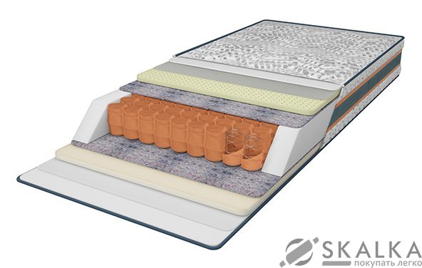 На фото Матрас Come-for Extra Графит 180x200 см (2565051802006)