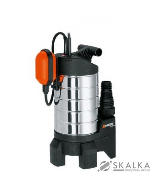 На фото Дренажный насос Gardena 1802-20 20000 Premium Inox (55230)