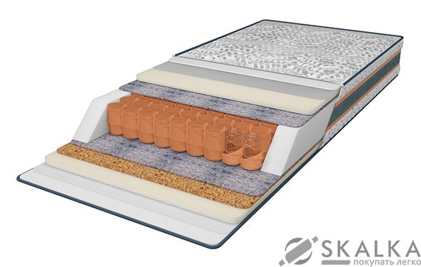 На фото Матрас Come-for Extra Хром 90x200 см (2564990902006)