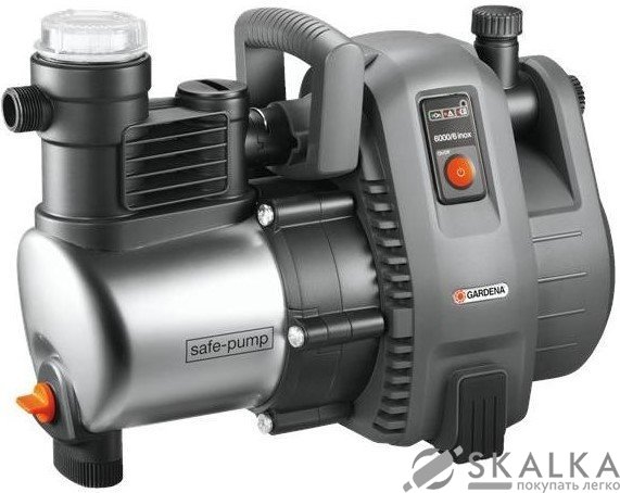 Насос центробежный Gardena Premium inox (55240) На фото Насос центробежный Gardena Premium inox (55240)