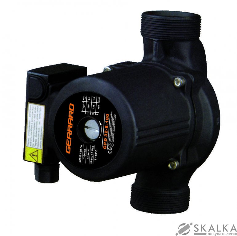 На фото Насос циркуляционный Gerrard GPD 32-8-180 (50366)