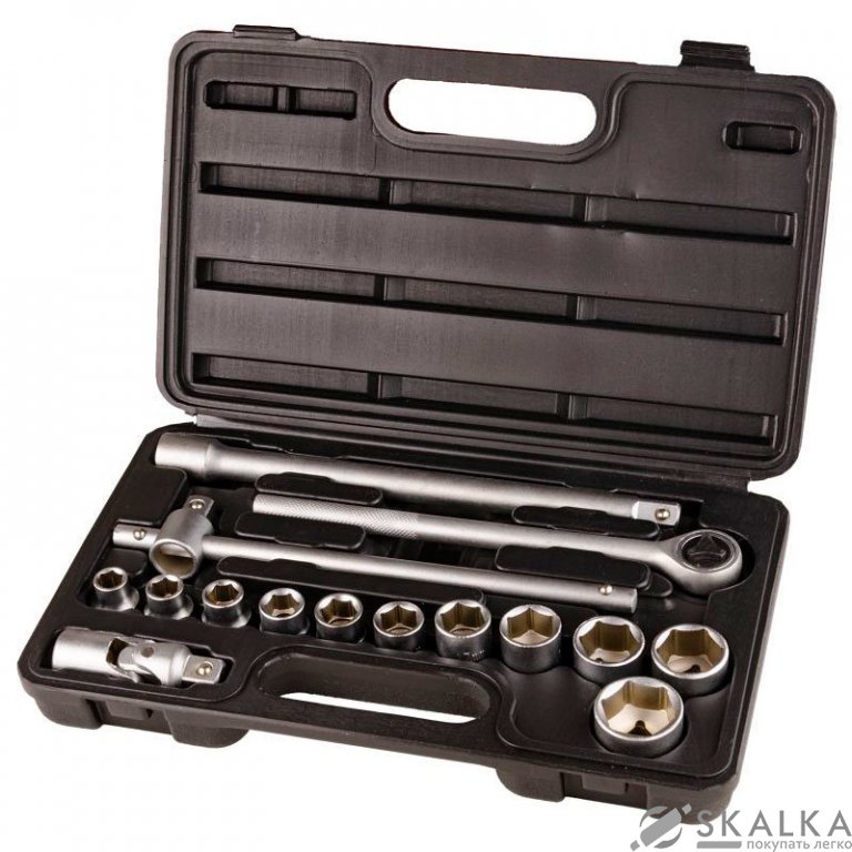 На фото Наборы насадок торцевых Sigma ½ и аксессуары 16шт (кейс) (6003121)
