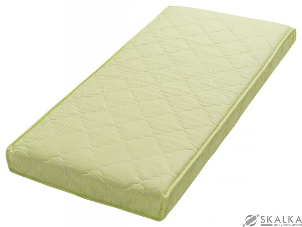 На фото Матрас детский Руно 60x120 см (937Ч-2_салатовий)