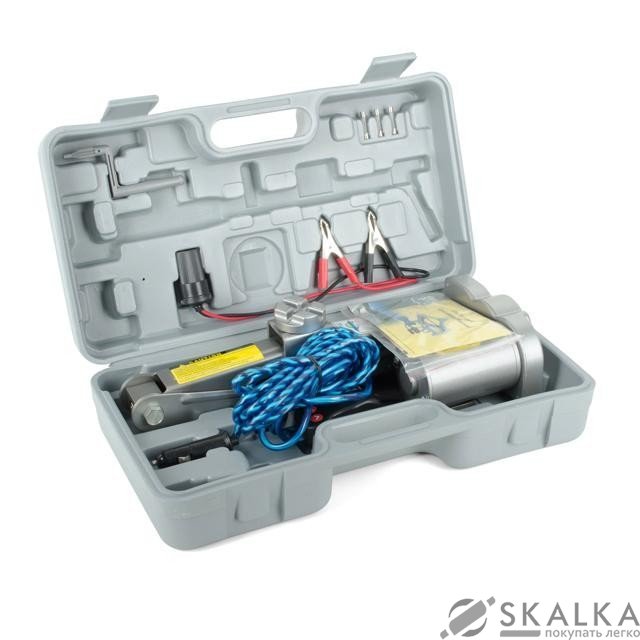 На фото Домкрат электрический ромб Intertool 2т 12В (GT0310)