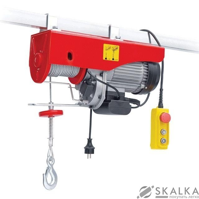 Лебедка электрическая Intertool 900Вт, 250/500кг, трос 4.2мм*12м (GT1482) На фото Лебедка электрическая Intertool 900Вт, 250/500кг, трос 4.2мм*12м (GT1482)