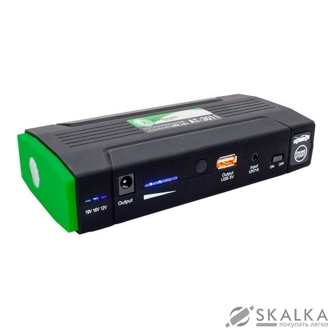 Пускозарядное устройство Intertool универсальное 16800 mАч (AT-3011) На фото Пускозарядное устройство Intertool универсальное 16800 mАч (AT-3011)