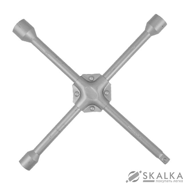 Ключ крестовой Intertool 14"*355мм, D=16мм, 17; 19; 1/2"; 22мм (HT-1602) На фото Ключ крестовой Intertool 14"*355мм, D=16мм, 17; 19; 1/2"; 22мм (HT-1602)