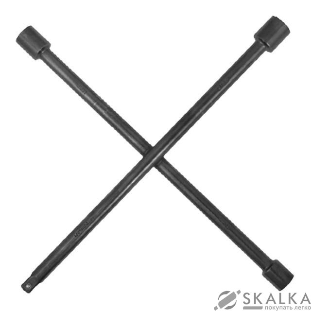Ключ крестовой Intertool 16"*406мм, D=16мм, 17; 19; 21; 1/2" (HT-1603) На фото Ключ крестовой Intertool 16"*406мм, D=16мм, 17; 19; 21; 1/2" (HT-1603)