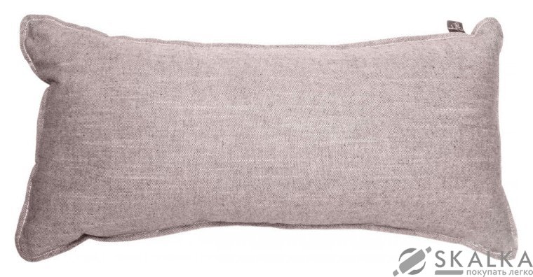 На фото Подушка декоративная Прованс Bohema Antracite 30х60 см Серая (.006360)