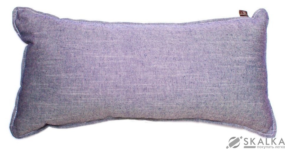 На фото Подушка декоративная Прованс Bohema Deep 30х60 см Голубая (.006358)