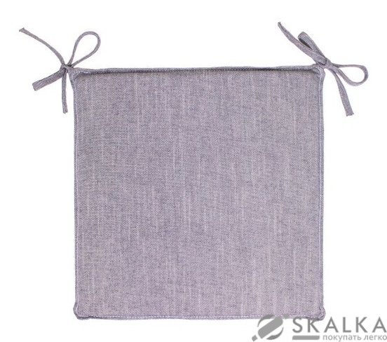 На фото Подушка для стула Прованс Bohema Deep Поролон 40x40 см Голубая (.006395)