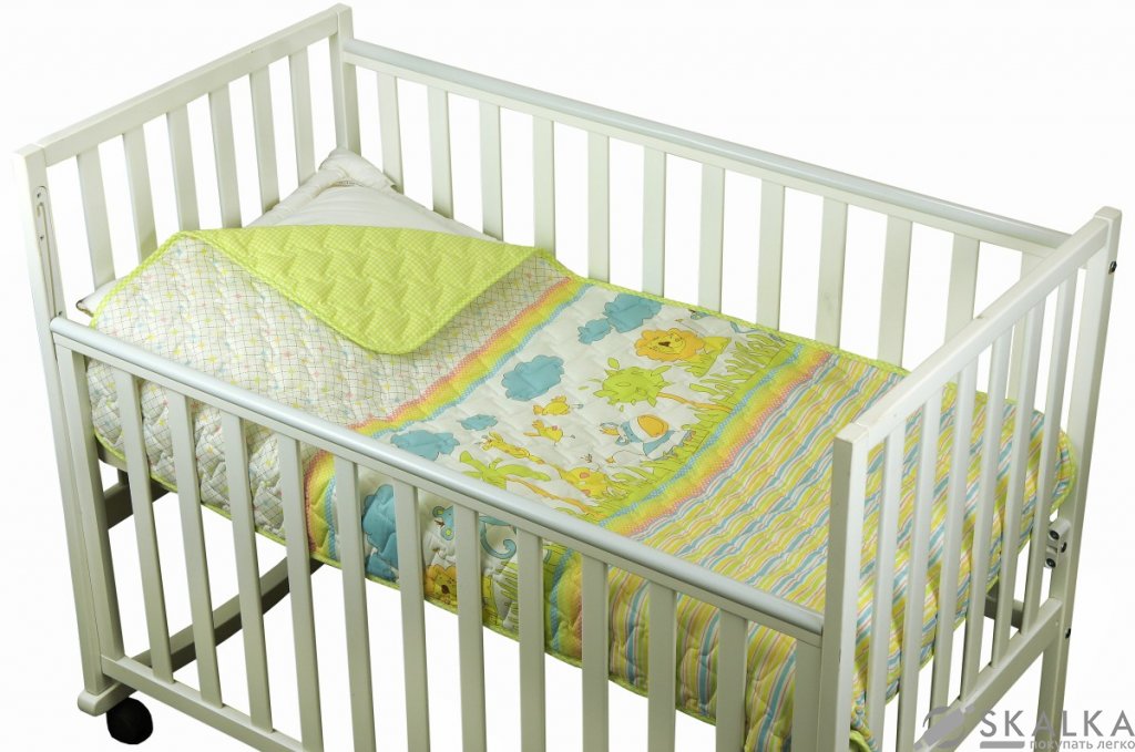 Покрывало детское Руно Джунгли Хлопок 75x130 см (959Джунглі) На фото Покрывало детское Руно Джунгли Хлопок 75x130 см (959Джунглі)