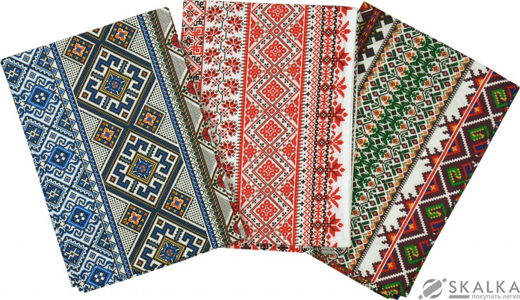 Простынь Руно Вышиванка 220x240 см (76.114_Вишиванка) На фото Простынь Руно Вышиванка 220x240 см (76.114_Вишиванка)