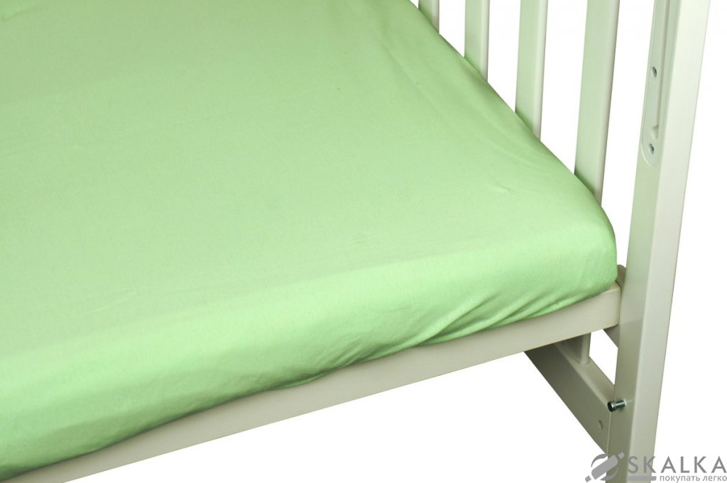 Простынь на резинке Руно 60х120 см Салатовый (918.38_Салатовий) На фото Простынь на резинке Руно 60х120 см Салатовый (918.38_Салатовий)