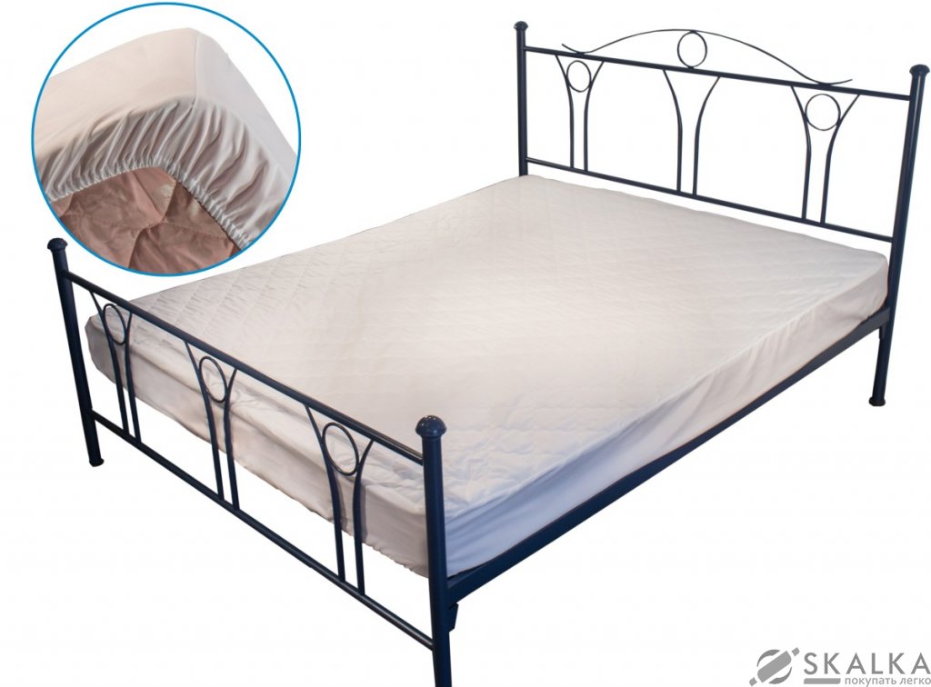 На фото Наматрасник Руно Синтепон 180x200 см (828.52СВУ)