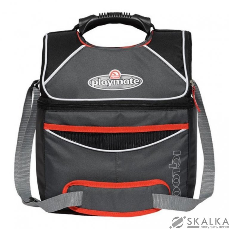 На фото Термосумка (сумка-холодильник) PM GRIPPER 14 л красный (59773)