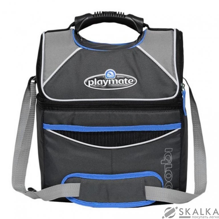 На фото Термосумка (сумка-холодильник) PM GRIPPER 14 л синий (59773)