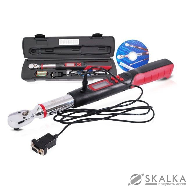 Динамометрический ключ электронный Intertool 3/8" 27-135 N.m (XT-9038) На фото Динамометрический ключ электронный Intertool 3/8" 27-135 N.m (XT-9038)