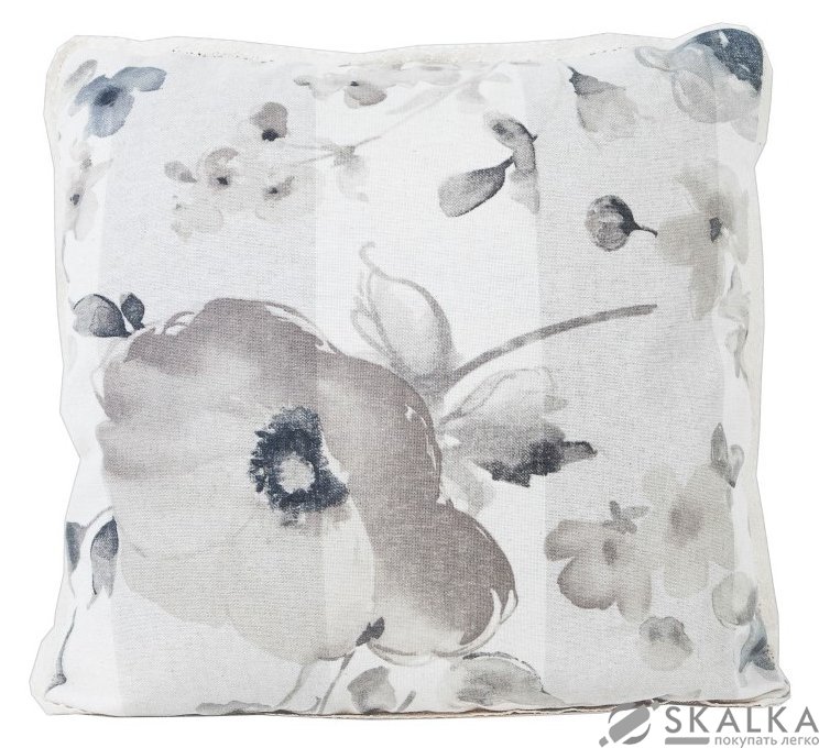 Наволочка декоративная Прованс Flowers с кружевом 40х40 см (.003681) На фото Наволочка декоративная Прованс Flowers с кружевом 40х40 см (.003681)