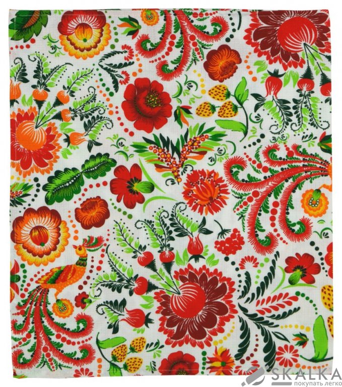 На фото Полотенце вафельное Руно 35x70 см (217.15_Петриківка)