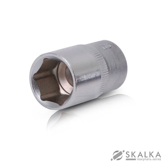 На фото Головка шестигранная Intertool 1/2", 17мм*38мм CrV (ET-0017)