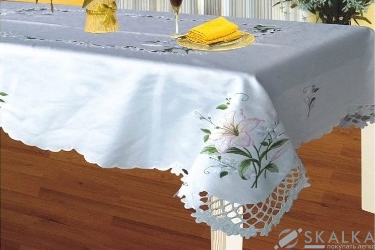 На фото Скатерть Love you 130х180 см (YM103024В)