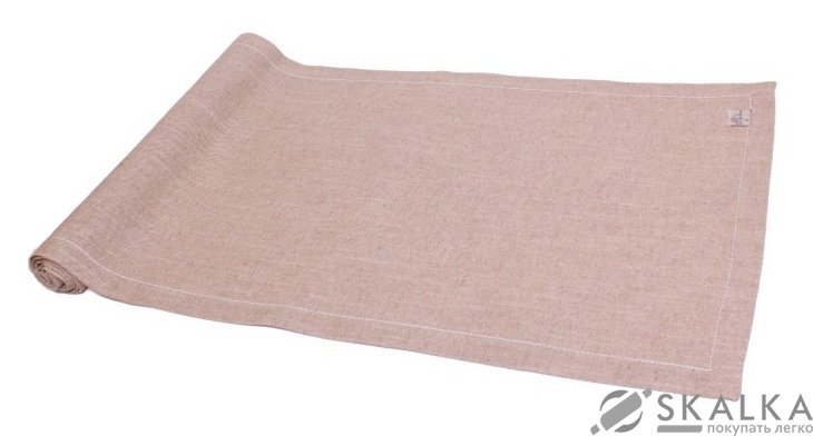 На фото Скатерть-дорожка Прованс Bohema Taupe 40х140 см (.006266)