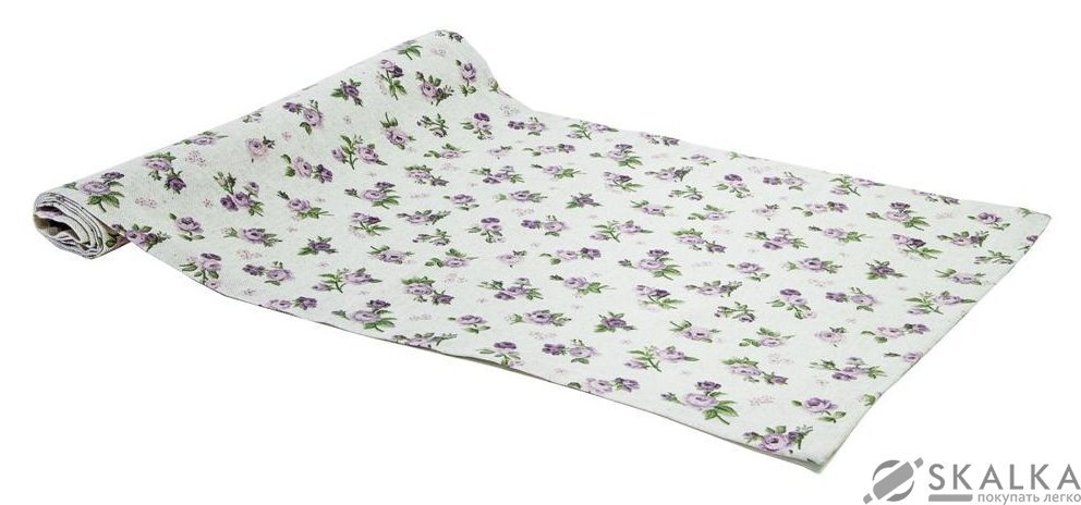 Скатерть-дорожка Прованс Lilac Rose 40х120 см (.003651) На фото Скатерть-дорожка Прованс Lilac Rose 40х120 см (.003651)