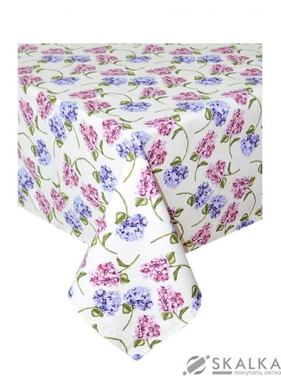 На фото Скатерть Прованс by Andre Tan Садовые цветы 140х180 см (.000211)