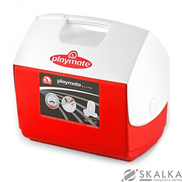 Термобокс (термоконтейнер) Playmate Elite 15 л красный (043362) На фото Термобокс (термоконтейнер) Playmate Elite 15 л красный (043362)