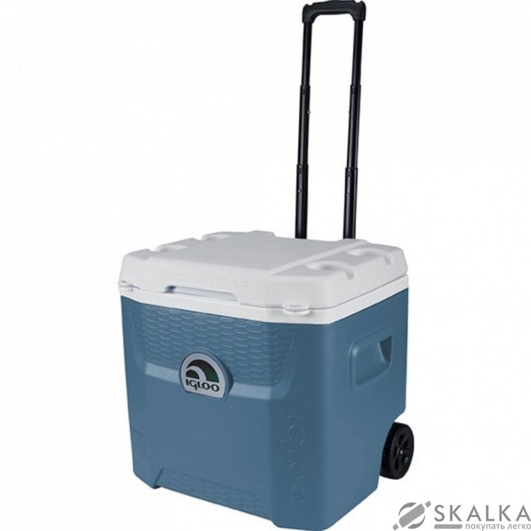 На фото Термобокс (термоконтейнер) Maxcold Quantum 52 49 л голубой (045915)