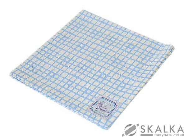 На фото Салфетка Прованс by Andre Tan Голубая клетка 40х40 см (.000197)