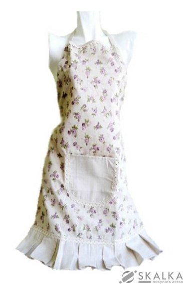 Фартук Прованс Lilac Rose с мережкой (.003810) На фото Фартук Прованс Lilac Rose с мережкой (.003810)