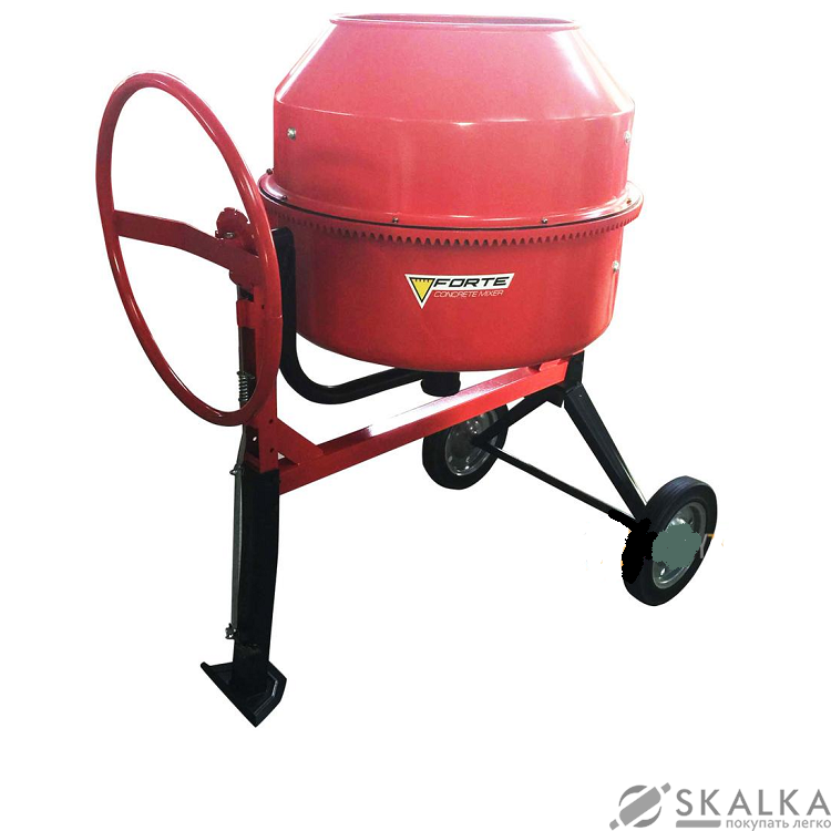Бетономешалка Forte EW1260N, 260л (60504) На фото Бетономешалка Forte EW1260N, 260л (60504)