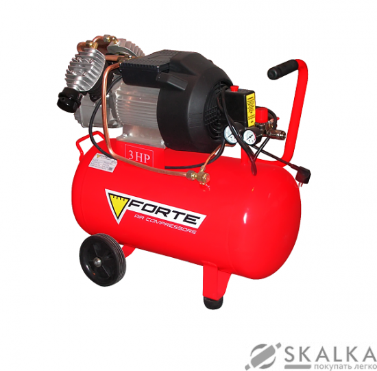 На фото Компрессор Forte VFL-50 2.2кВт 50л 420л/мин 8бар 220В (19849)