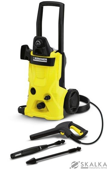 На фото Мойка высого давления Karcher K4 1800Вт 130бар (50352)