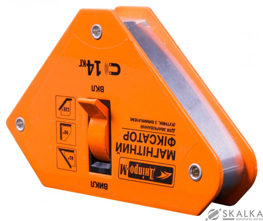 На фото Магнитный угольник для сварки Дніпро-М МКВ-1013 14 кг (67712004)