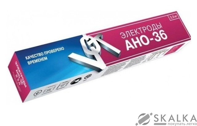 На фото Сварочные электроды Вистек Ано 36 4.0 мм 5.0 кг (64222002)