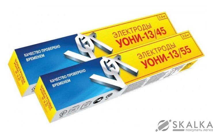 На фото Сварочные электроды Вистек Уони 13/55 4.0 мм 5.0 кг (62231002)
