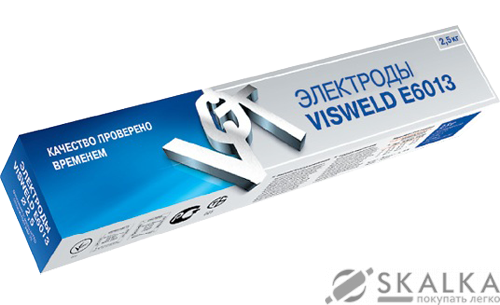 На фото Сварочные электроды Вистек VISWELD E6013 3.2 мм 1.0 кг (66159001)