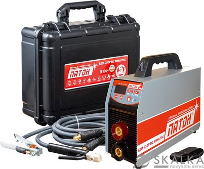 На фото Сварочный инвертор Патон ВДИ-250Р DC MMA/TIG цифровой 1.6-5.0 мм 12-250 А (57044)