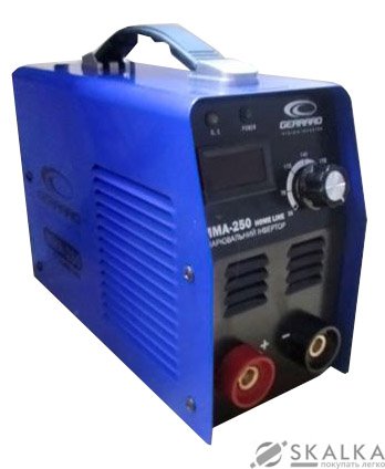 На фото Сварочный инвертор Gerrard MMA-250 HOME LINE 1.6-5.0 мм 20-250 А (51047)