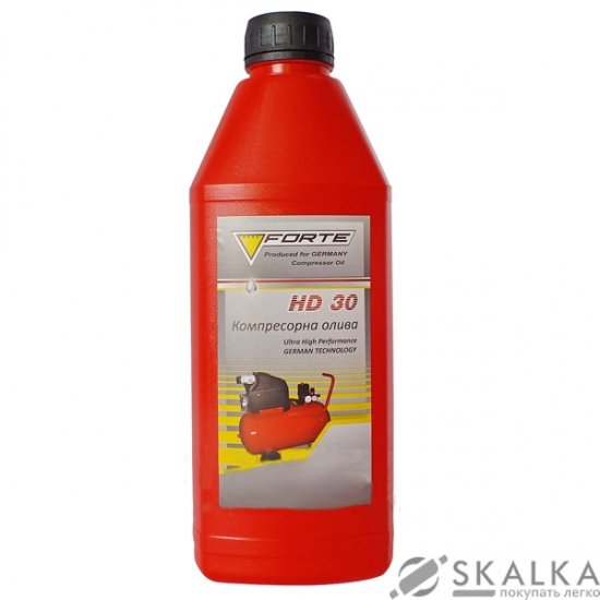 На фото Масло компрессорное Forte ISO100 HD30 1л (28174)