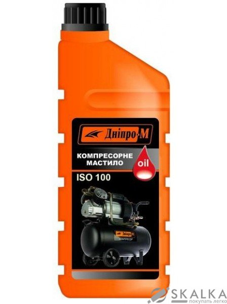 На фото Масло компрессорное Дніпро-М 1л (68205000)