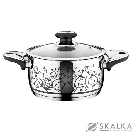 На фото Кастрюля Krauff Mittelmeer 3.7 л 22 см 26-158-033