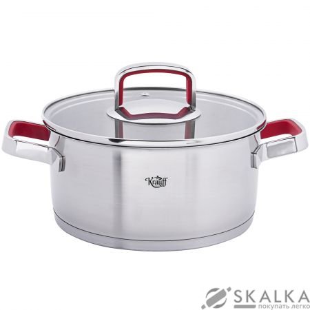 Кастрюля Krauff Moderne Rot 3.0 л 26-188-111 На фото Кастрюля Krauff Moderne Rot 3.0 л 26-188-111