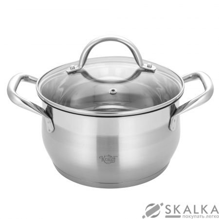 Кастрюля Krauff 6.1 л 24 см 26-189-034 На фото Кастрюля Krauff 6.1 л 24 см 26-189-034